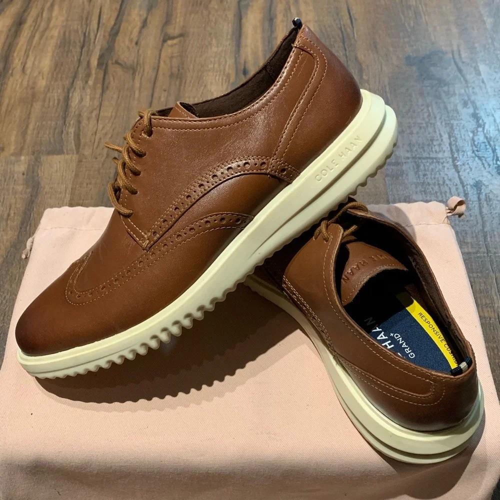 Cole Haan Men's Grand+ Wingtip Oxford (Premium)